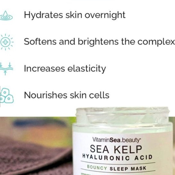 Vitamins And Sea Beauty Hydrating Moisturizing Night Face Mask - Picture 6 of 7